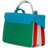 THE VOLON colour block mini satchel bag - Schnalltaschen - 