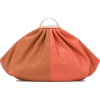 THE VOLON two-tone clutch bag - 手提包 - 