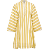 THIERRY COLSON striped cotton mini kurta - Vestidos - 
