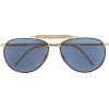 THOM BROWNE Navy & Yellow sunglasses - Sunglasses - $665.00 