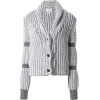 THOM BROWNE shawl collar cardigan - Cardigan - 