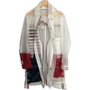 THOM BROWNE white synthetic coat - Jakne in plašči - 