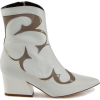 TIBI Felix Leather Ankle Boots with Pate - Čizme - 749,00kn 