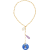 TIMELESS PEARLY Pearl and stone necklace - Ogrlice - 