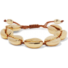 TOHUM Large Puka gold-plated bracelet - Zapestnice - 