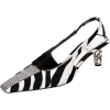 TOM FORD Zebra Animal-Print Velvet - Sandale - 