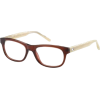 TOMMY HILFIGER Eyeglasses 1170 0V98 Burgundy / White Horn 50mm - 有度数眼镜 - $109.00  ~ ¥730.34