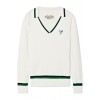 TORY SPORT Embroidered ribbed merino woo - T-shirts - £167.00  ~ $219.73