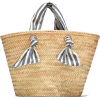 TOTE BAG WITH STRIPED HANDLES - Borsette - 