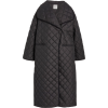 TOTEME black padded puffer long coat - Jakne in plašči - 