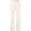 TOTEME cable-knit straight-leg trousers - Pantaloni capri - 