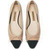 TWO-TONE FLAT SHOES - 平鞋 - 