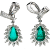 Smaragd - Earrings - 
