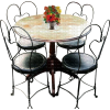 Table and chairs - Mobília - 