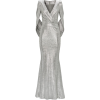 Talbot Runhof Embellished Rosin Gown - Dresses - 