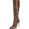 Tall Snakeskin Boots - Škornji - 