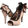 Tan Heels with Bow - Resto - 