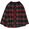 Tartan Plaid Cape - Ralph Lauren - Jacket - coats - 