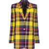 Tartan Wool Blazer - Jacket - coats - 