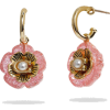 Tea Rose earrings - Aretes - 