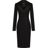 Technical jersey midi coat dress - sukienki - $3,345.00  ~ 2,872.97€