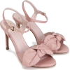 Ted Baker Women Pink Satin Bow Heels - Sandals - £11.00  ~ $14.47