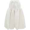 Ted pintucked cotton midi skirt | Horror - Skirts - 