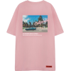 Teeaz Studio pink California graphic tee - Tシャツ - 