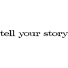 Tell your story text - イラスト用文字 - 