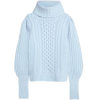 Temperley London ice blue knit jumper - Pullovers - 