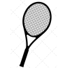 Tennis - イラスト - 