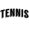 Tennis - イラスト用文字 - 