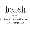 Text Beach - 插图用文字 - 