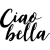 Text. Title. Ciao Bella - イラスト用文字 - 