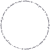 Text circle - イラスト用文字 - 