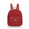 Textured Faux Leather Mini Backpack - Mochilas - $16.99  ~ 14.59€