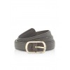 Textured Faux Leather Skinny Belt - Cintos - $2.99  ~ 2.57€