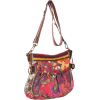 The SAK Artist Circle Cross-Body Scarlet Flower Power - バッグ - $59.00  ~ ¥6,640