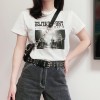 The Beatles printed cotton loose T-shirt - 半袖シャツ・ブラウス - $27.99  ~ ¥3,150