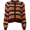The Great. Loom Striped Cardigan - Swetry na guziki - 