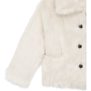 The Kooples Ecru Faux Fur Coat - Jaquetas e casacos - 