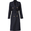 The Kooples Navy Chic Trench Coat - Jaquetas e casacos - 