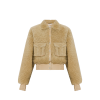 The Mannei ‘Parla’ cropped shearling ja - 外套 - 2,780.00€  ~ ¥21,687.34