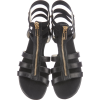 TheRealReal Black Gladiator Sandals - Sandals - $50.00  ~ £38.00