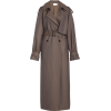 The Row Yeli Double Breasted Wool Trench - Jacket - coats - 