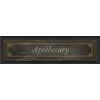 The artwork Factory apothecary sign - Besedila - 