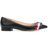 Thom Browne Leather Bow Ballerina Flat - Sapatilhas - 