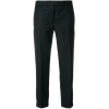 Thom Browne stripe-detail trouser - Spodnie Capri - 