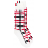 Thom Browne tartan jacquard socks - Altro - 