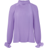 Tibi Pleated Top - 长袖衫/女式衬衫 - 